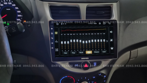 Trải nghiệm âm thanh DSP 8 kênh trên màn hình Zestech Z500 Hyundai Accent 2011 - 2016